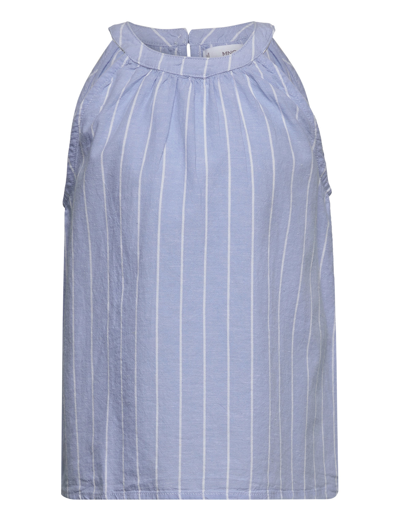 Striped Blouse Blue Mango