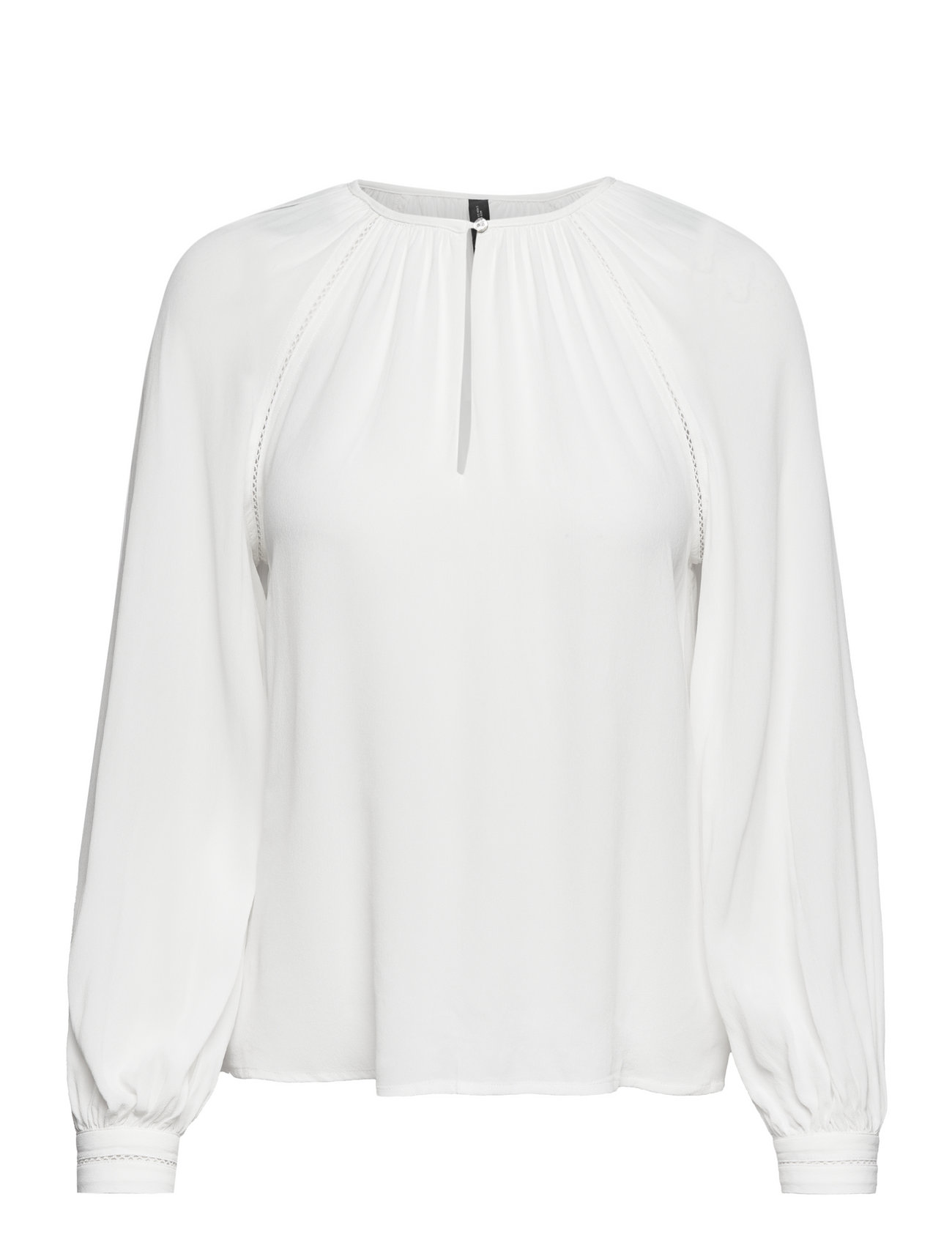 Raglan-Sleeve Blouse White Mango