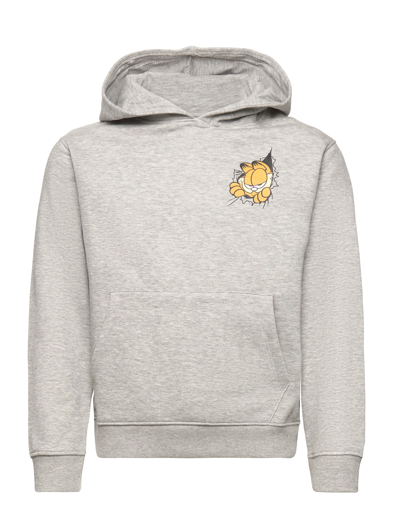 Garfield Cotton Sweatshirt Tops Sweatshirts & Hoodies Hoodies Grey Mango