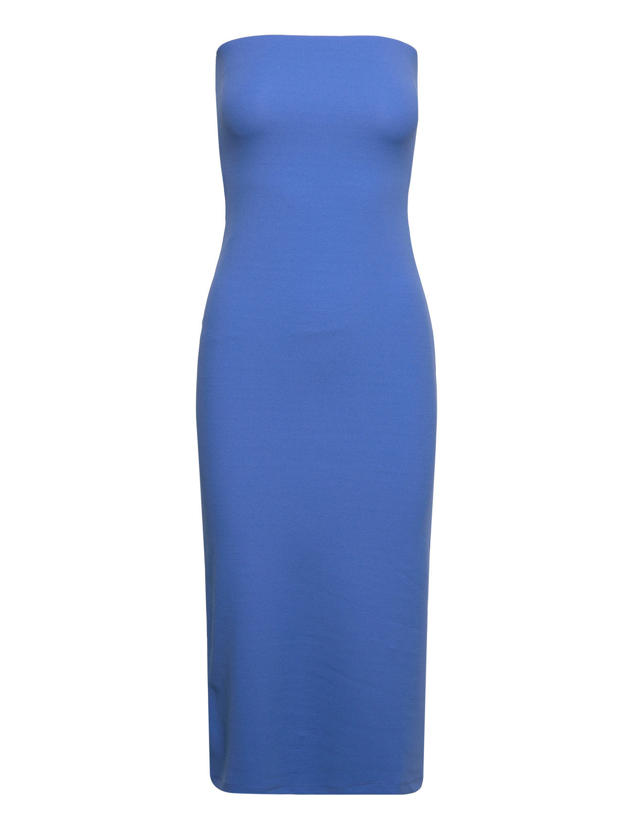 Strapless Dress Blue Mango