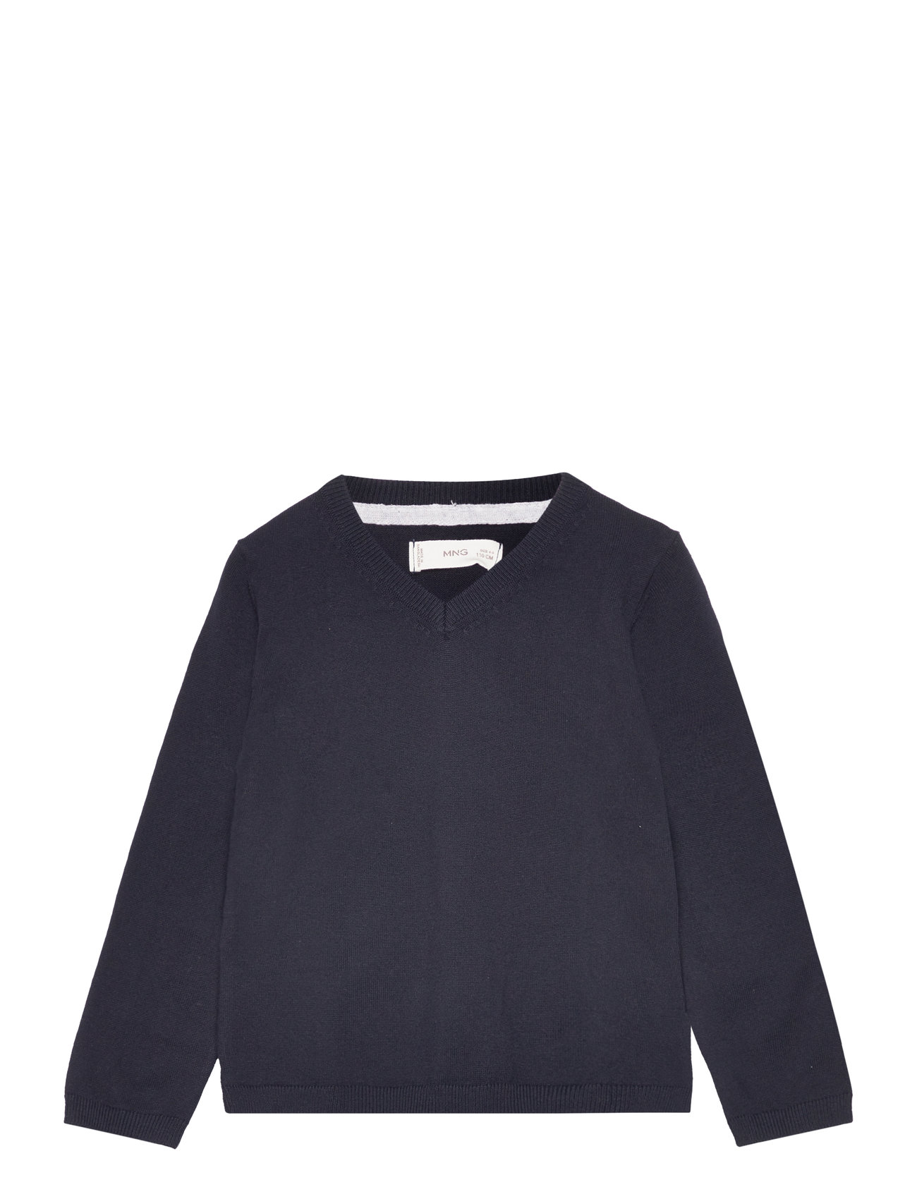 V-Neck Sweater Navy Mango 129191
