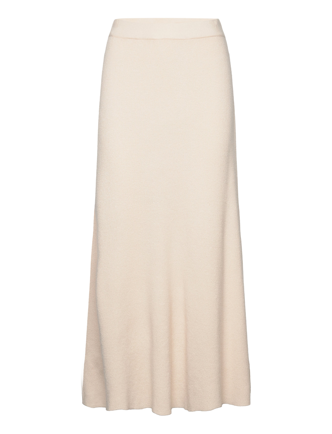 Ribbed Midi Skirt Cream Mango