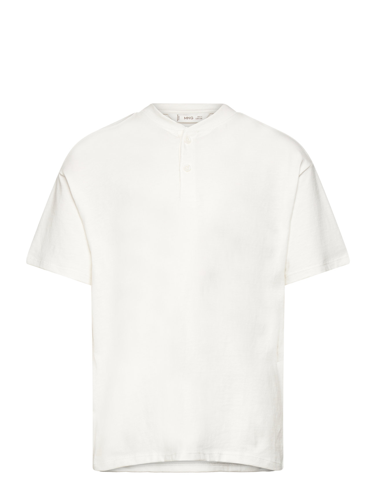 Butt D Cotton T-Shirt White Mango