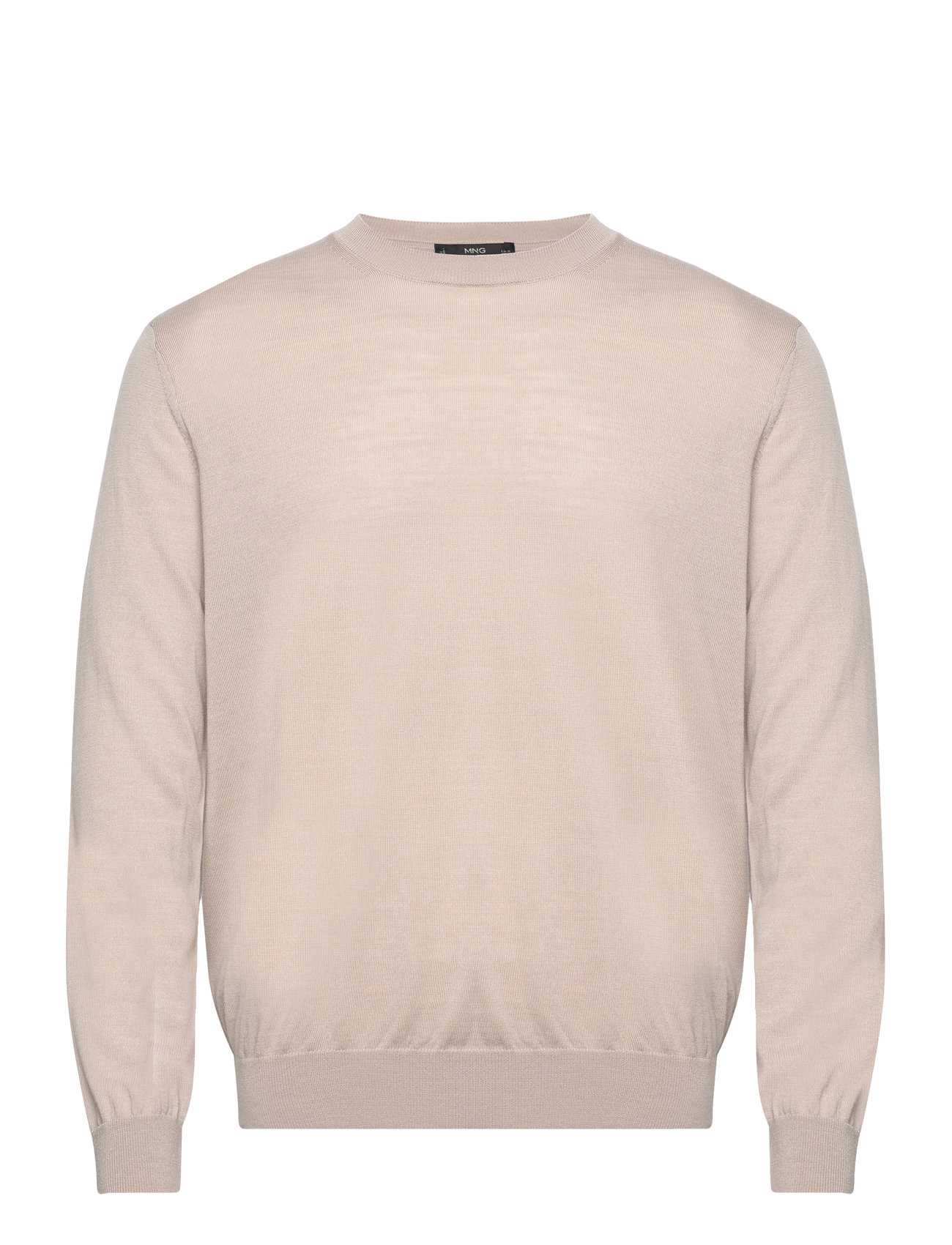 Merino Wool Washable Sweater Beige Mango