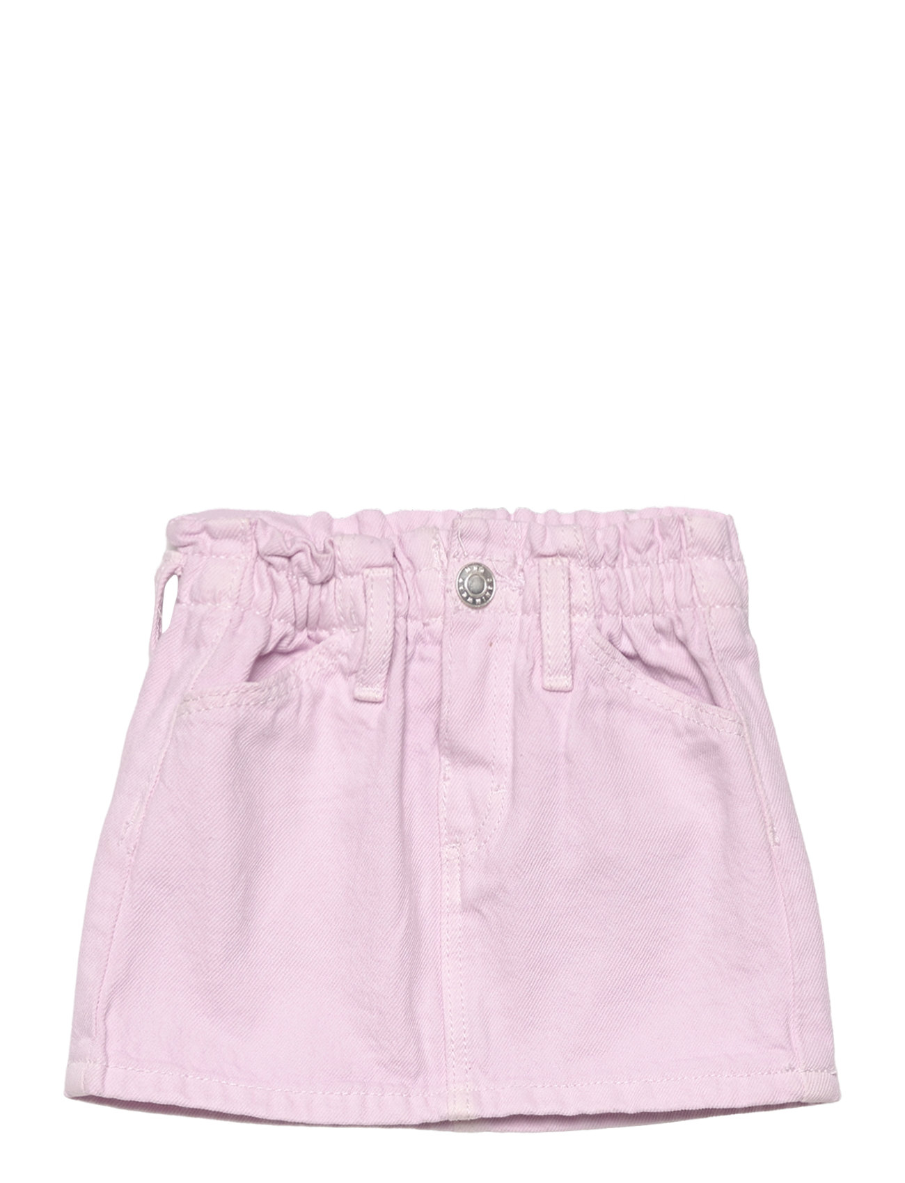 Paperbag Denim Skirt Dresses & Skirts Skirts Denim Skirts Pink Mango