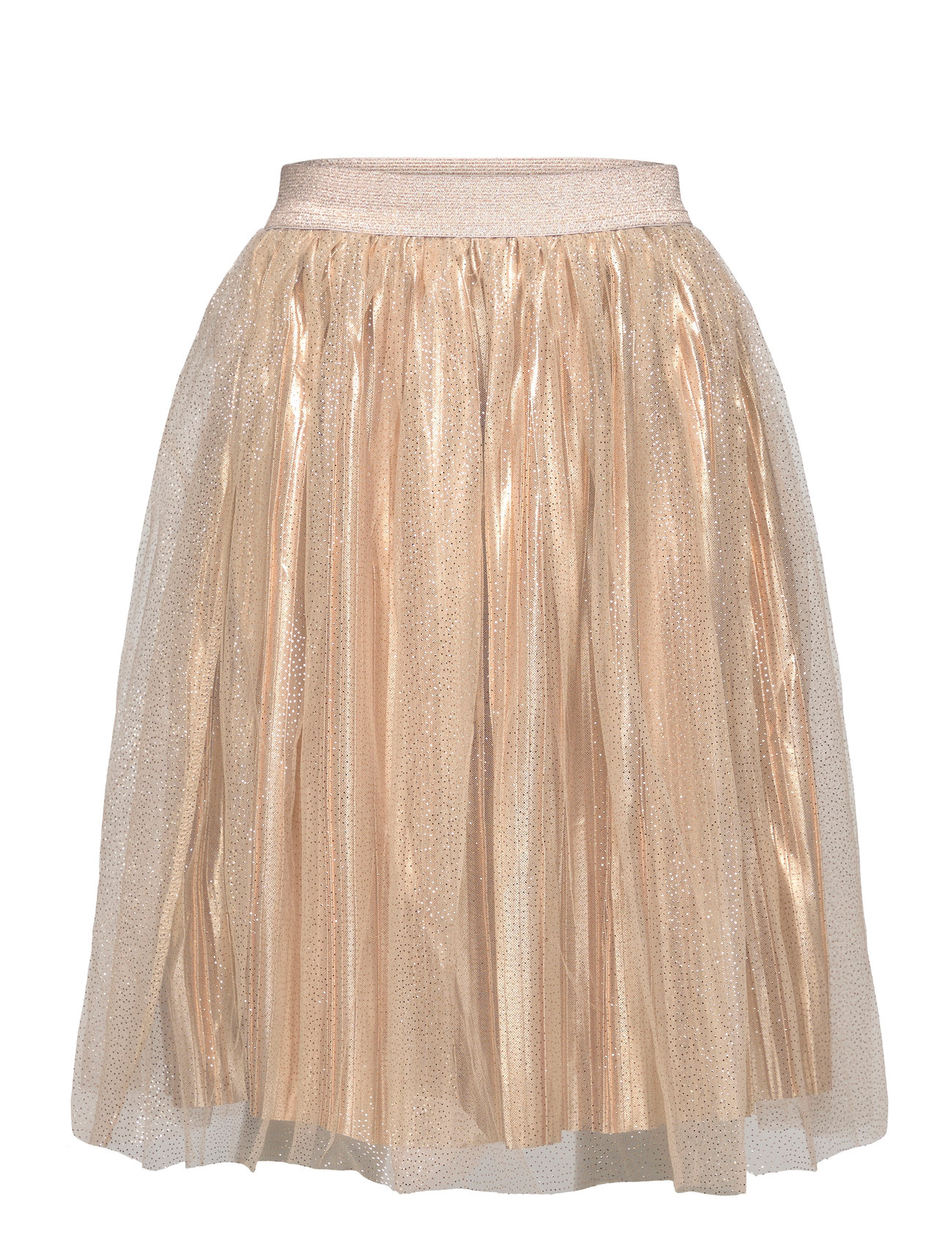 Metallic Tulle Skirt Dresses & Skirts Skirts Tulle Skirts Gold Mango