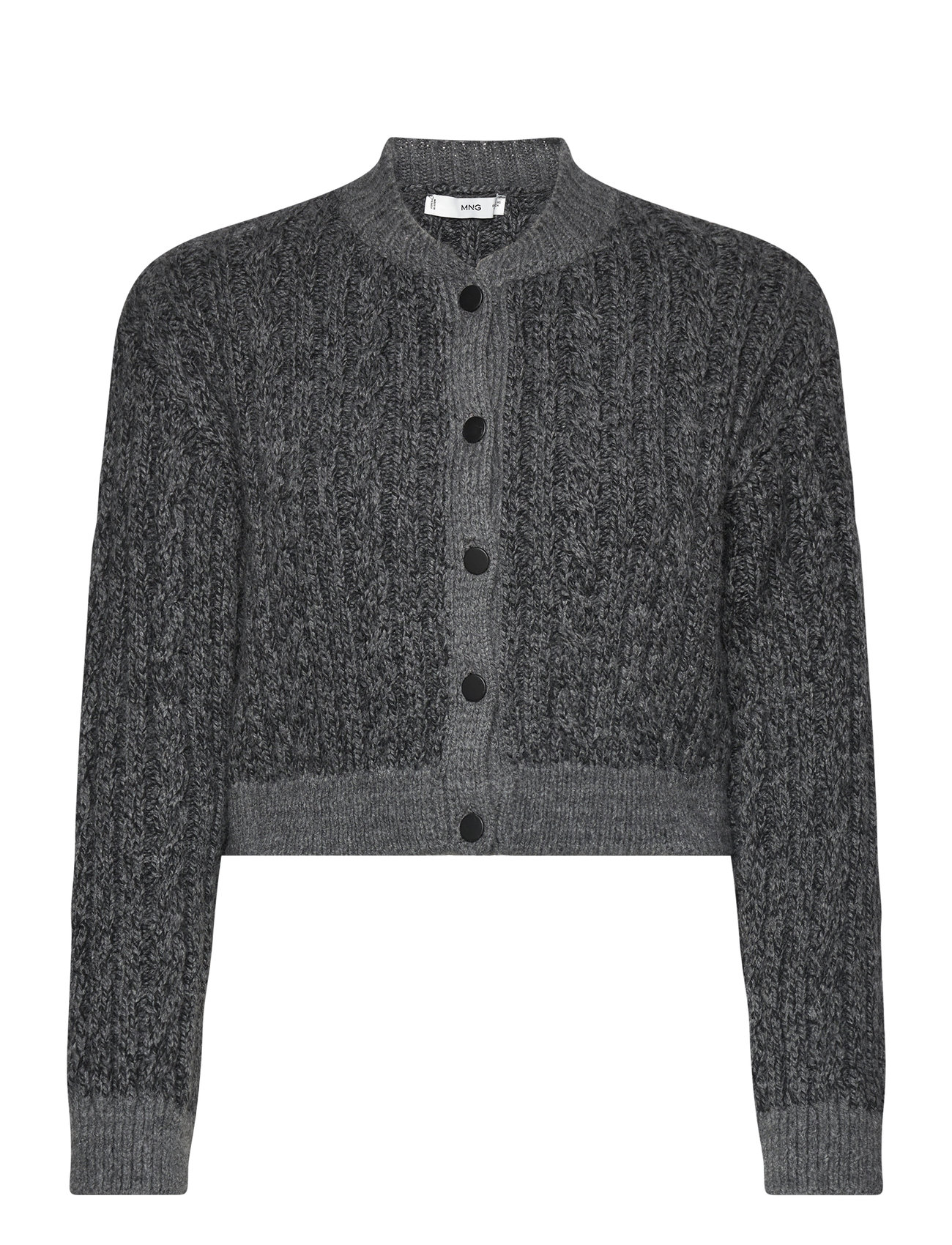 Button Knit Cardigan Grey Mango