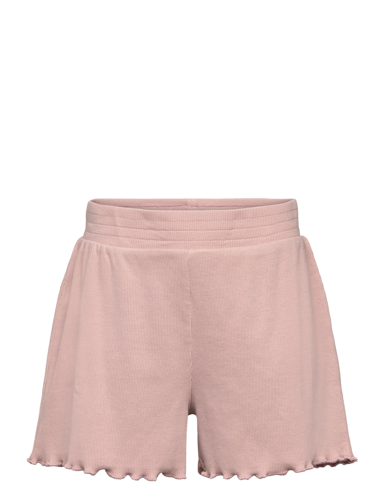 Cotton Drawstring Waist Shorts Pink Mango