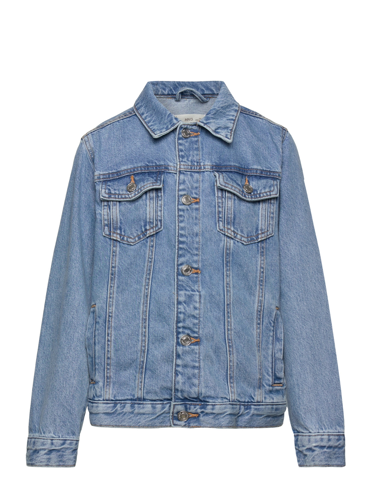 Pockets Denim Jacket Blue Mango 154742
