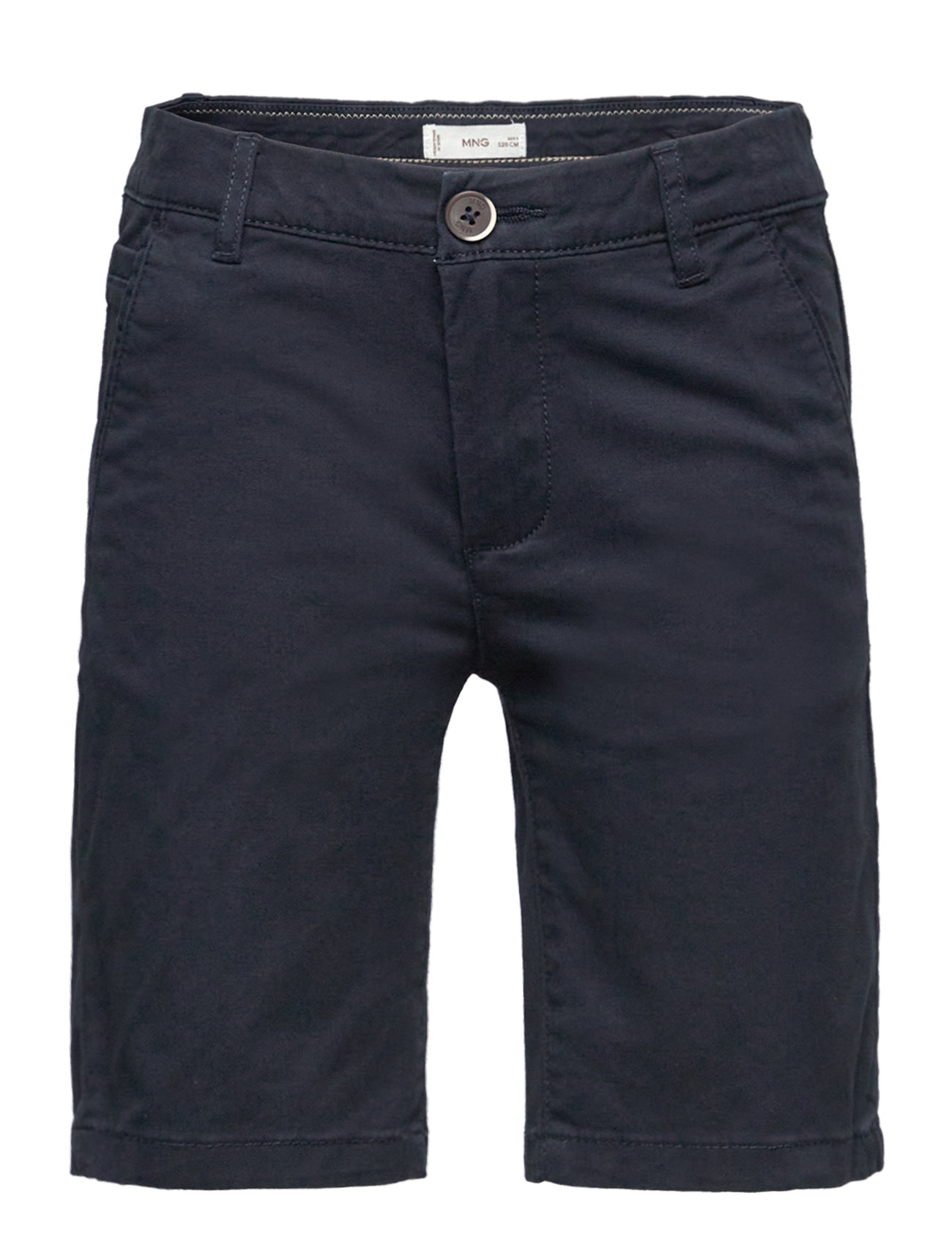 Slim-Fit Chino Cotton Bermuda Shorts Navy Mango 154692