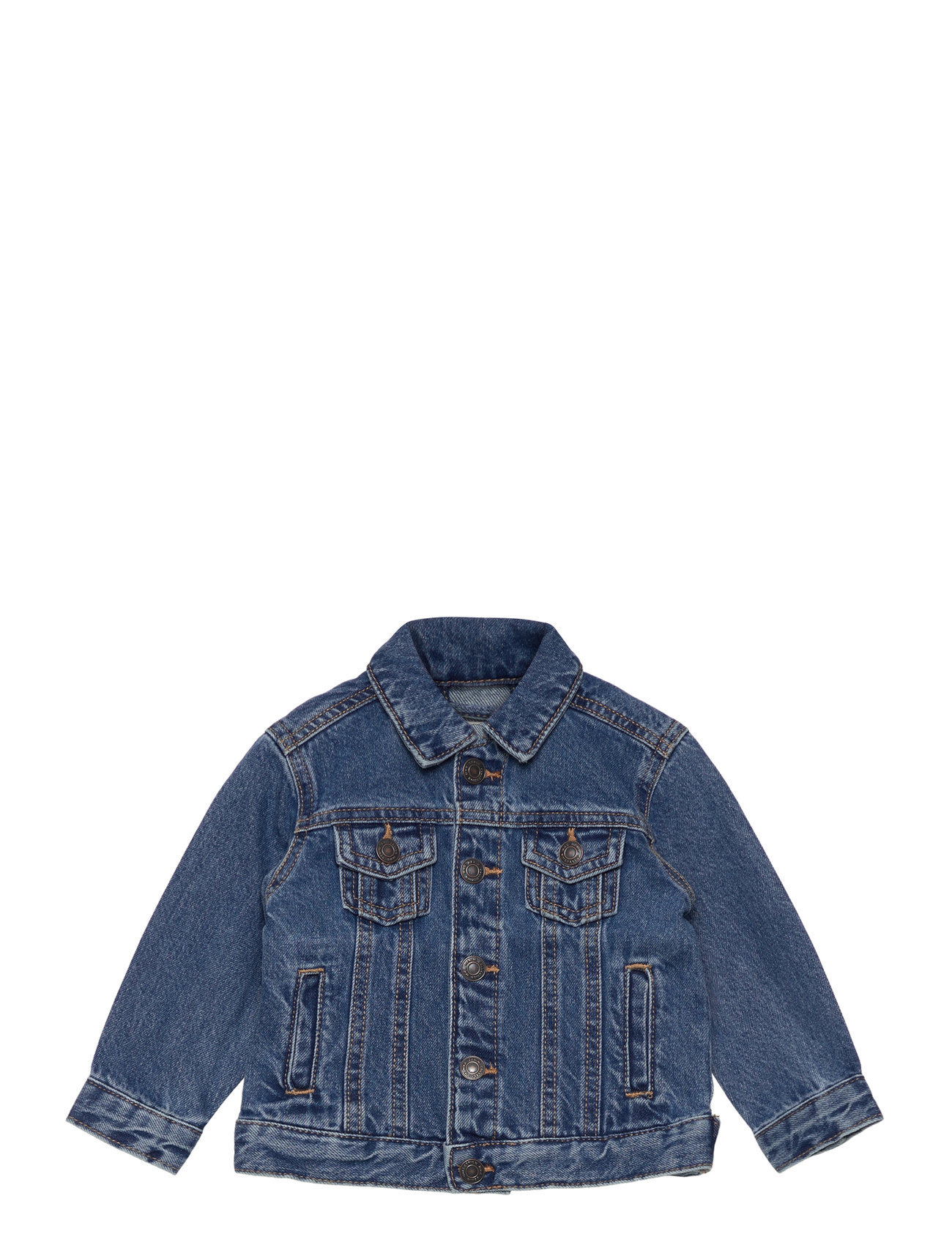 Cotton Denim Jacket Blue Mango