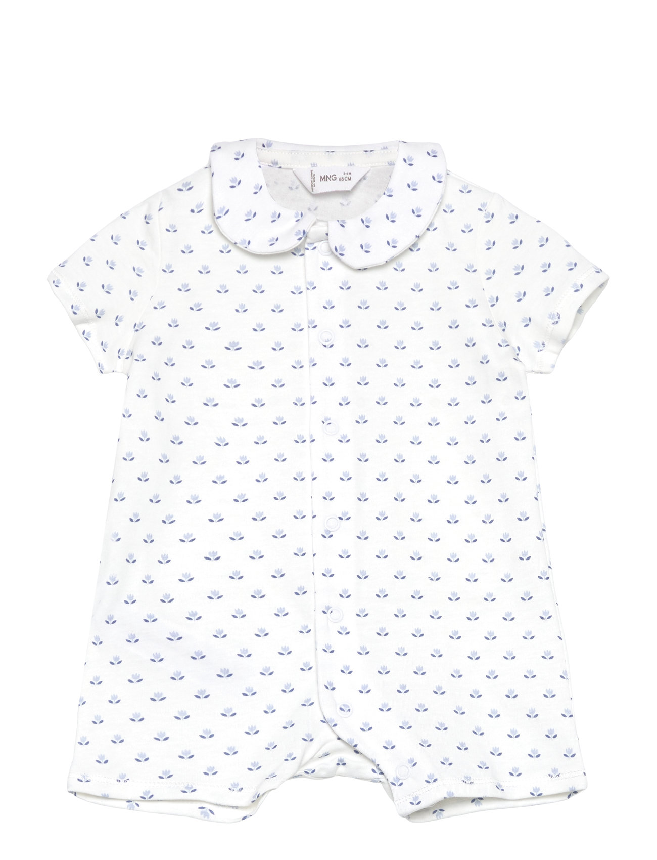 Printed Bodysuit Piyamas White Mango