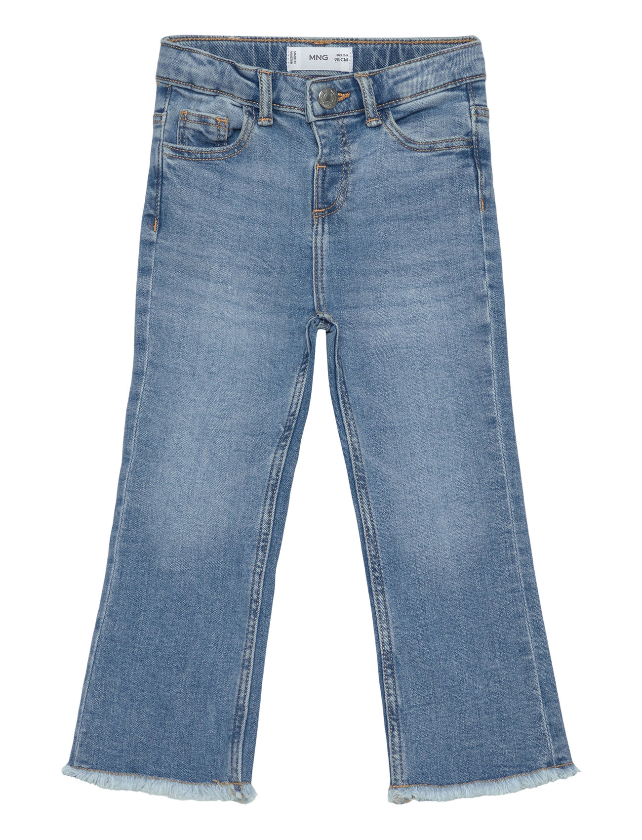 Flared Finished Jeans Blue Mango 171160