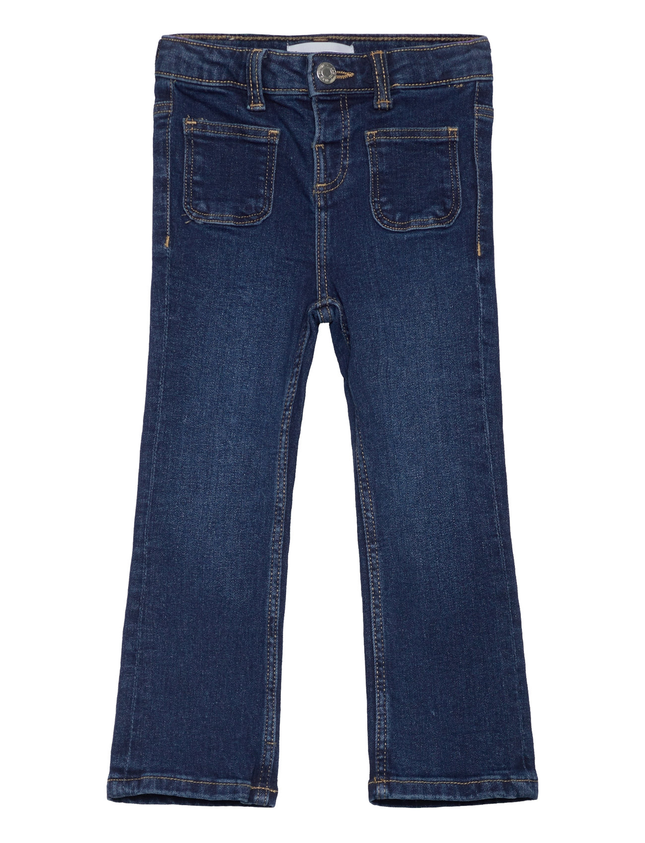 Flared Finished Jeans Blue Mango