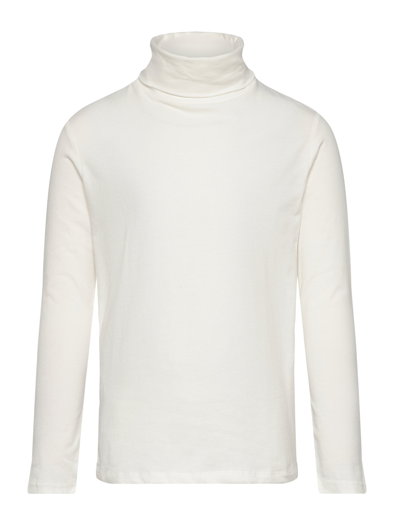 Mango Turtleneck Long-Sleeved T-Shirt Vit