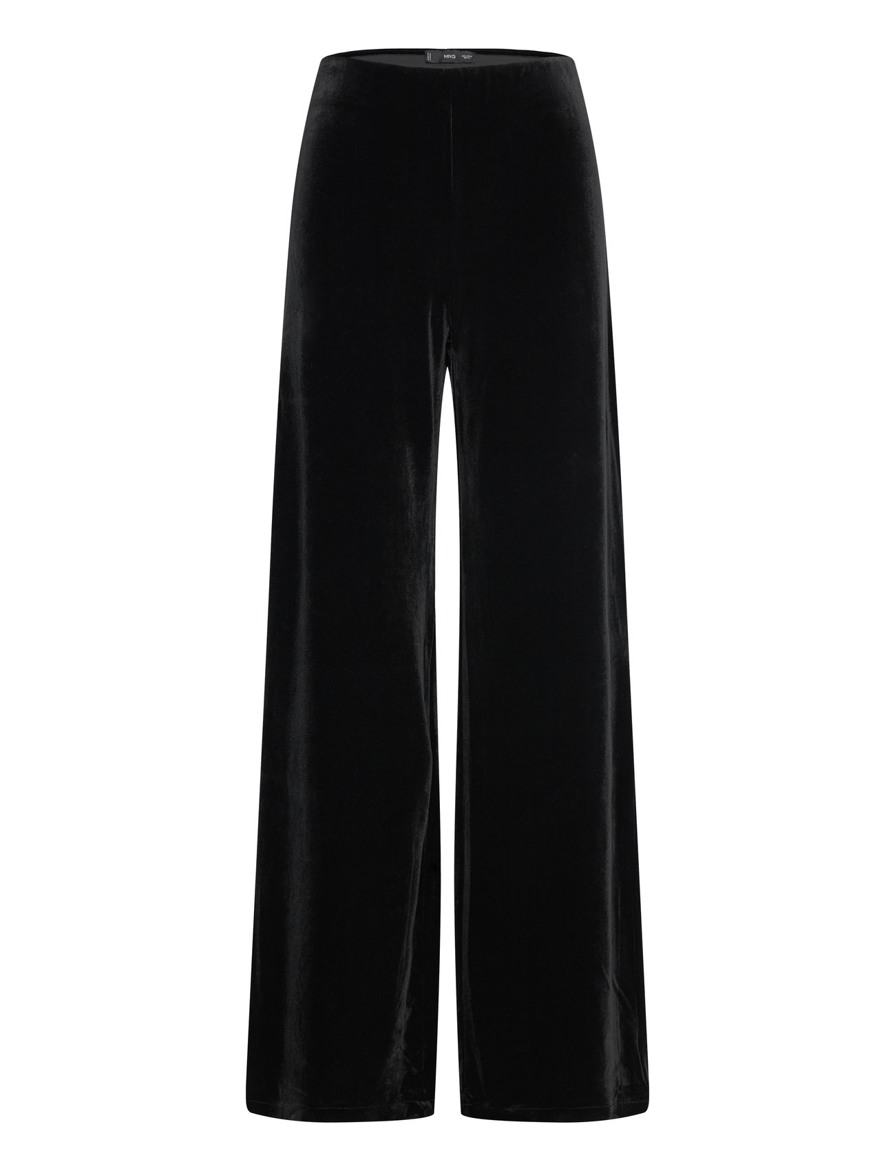 Velvet Wideleg Trousers Black Mango 186024