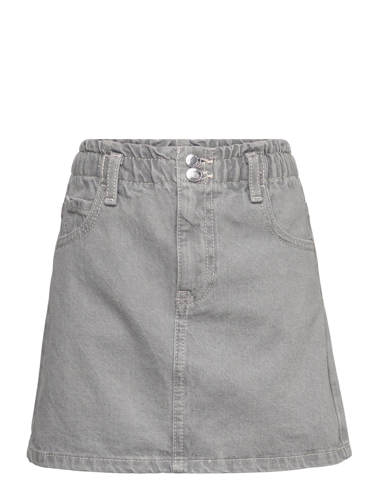 Paperbag Denim Skirt Grey Mango 172395