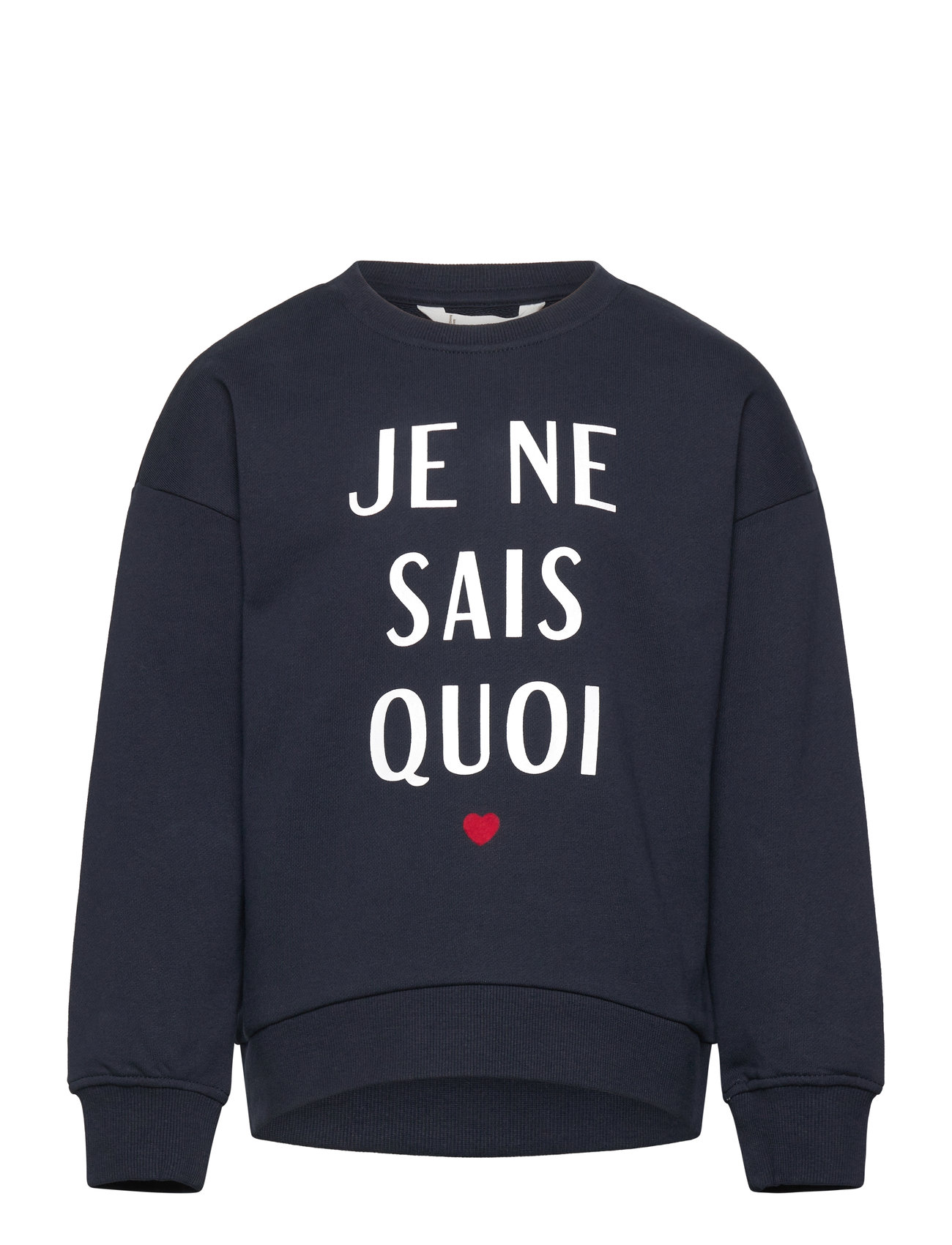 Printed Cotton Sweatshirt Navy Mango 172381