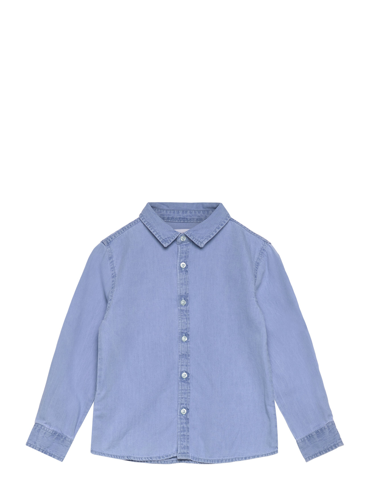 Regular-Fit Denim Shirt Blue Mango