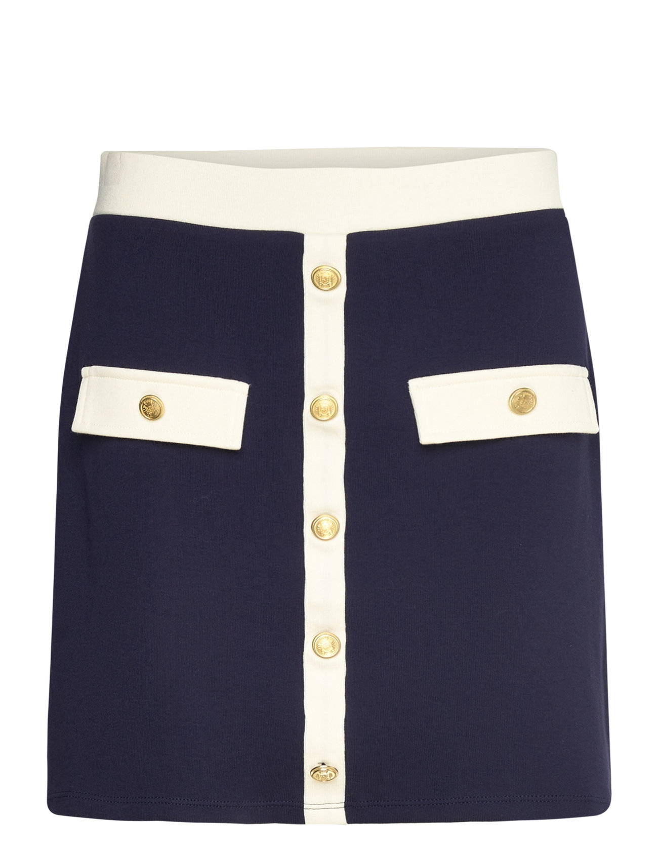 Butt D Knit Skirt Skirts Short Skirts Navy Mango