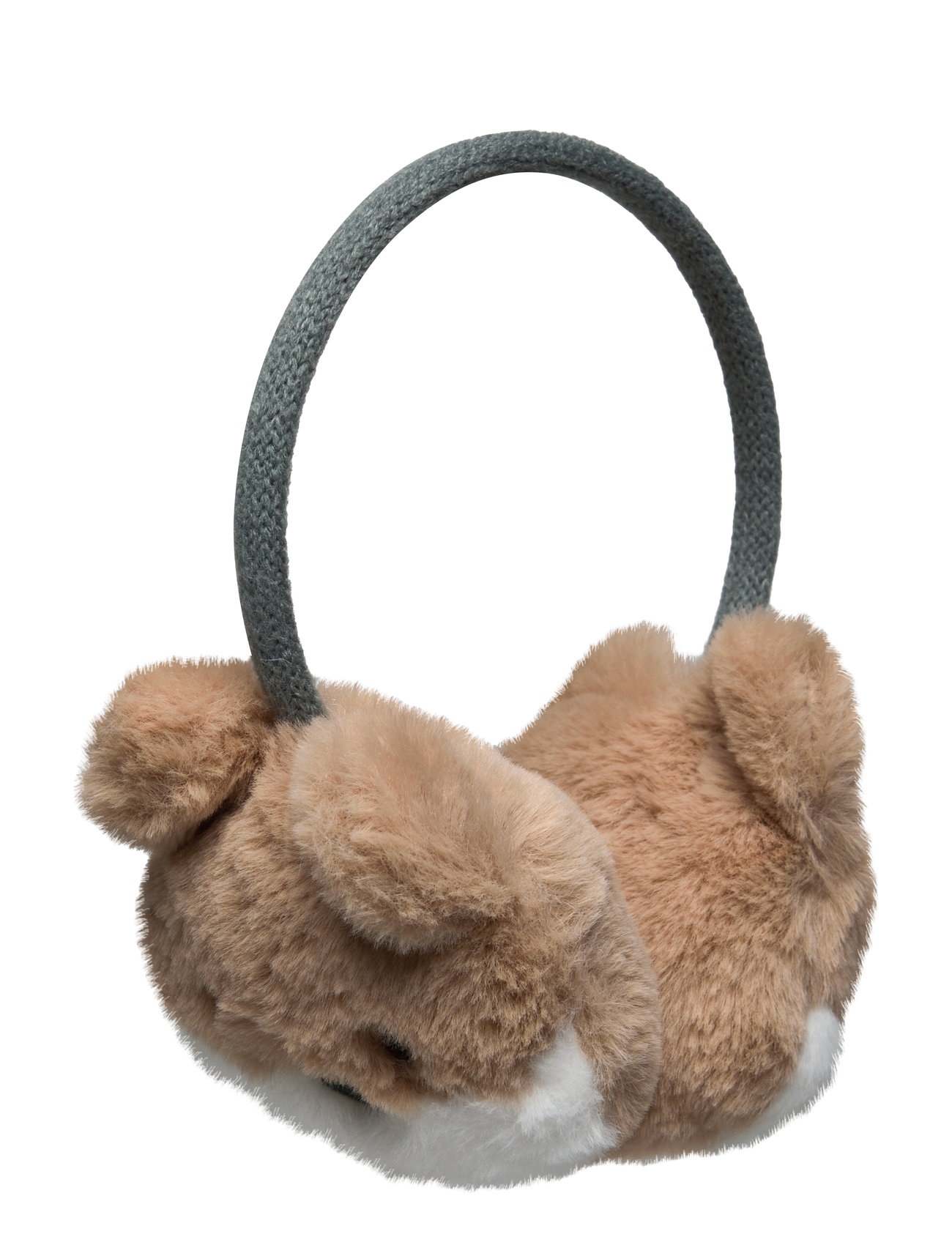 Mango Fur-Effect Earmuffs Brun