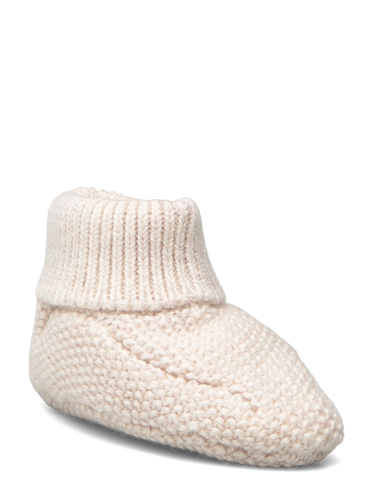 Knit Bootees Cream Mango
