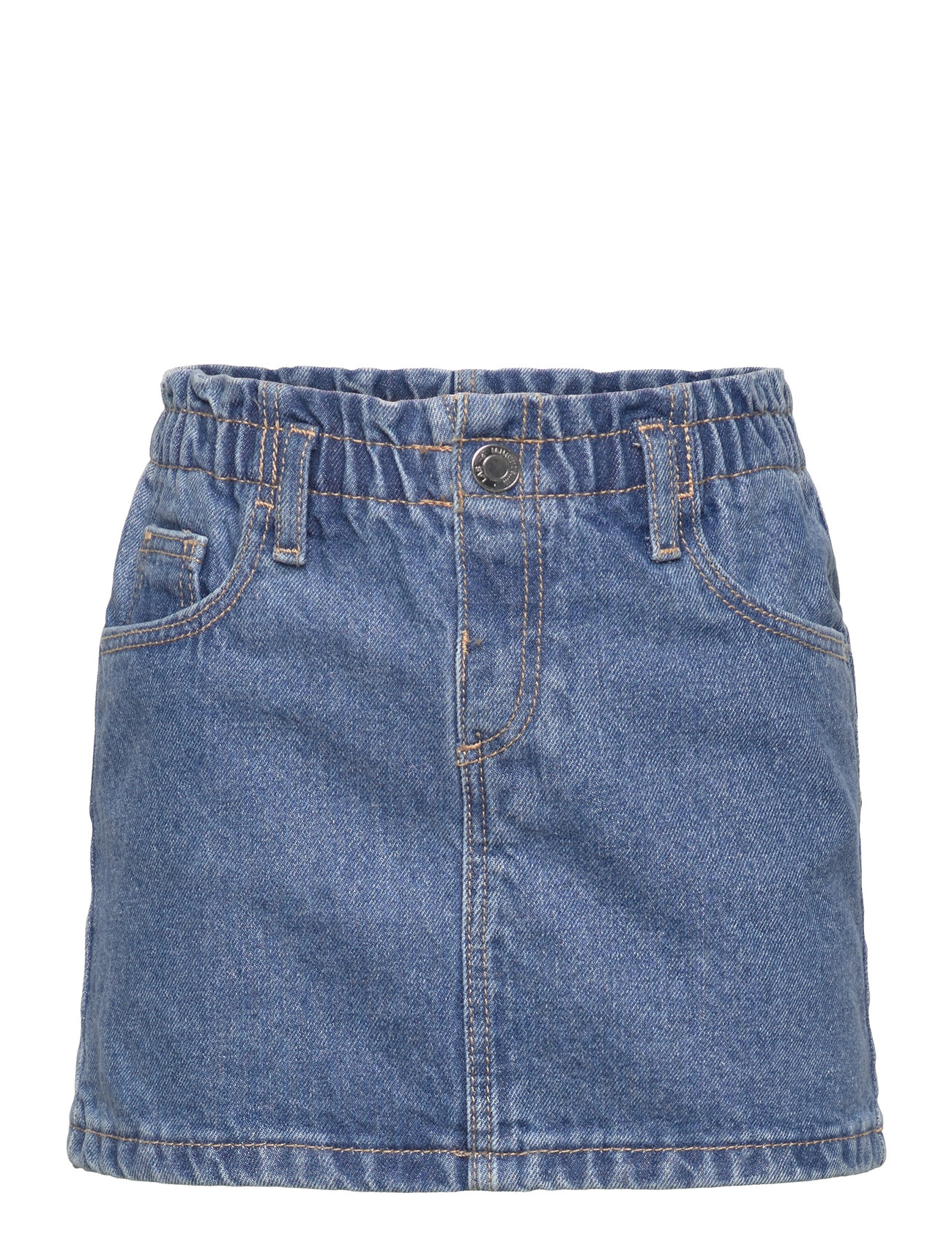 Paperbag Denim Skirt Blue Mango 171285