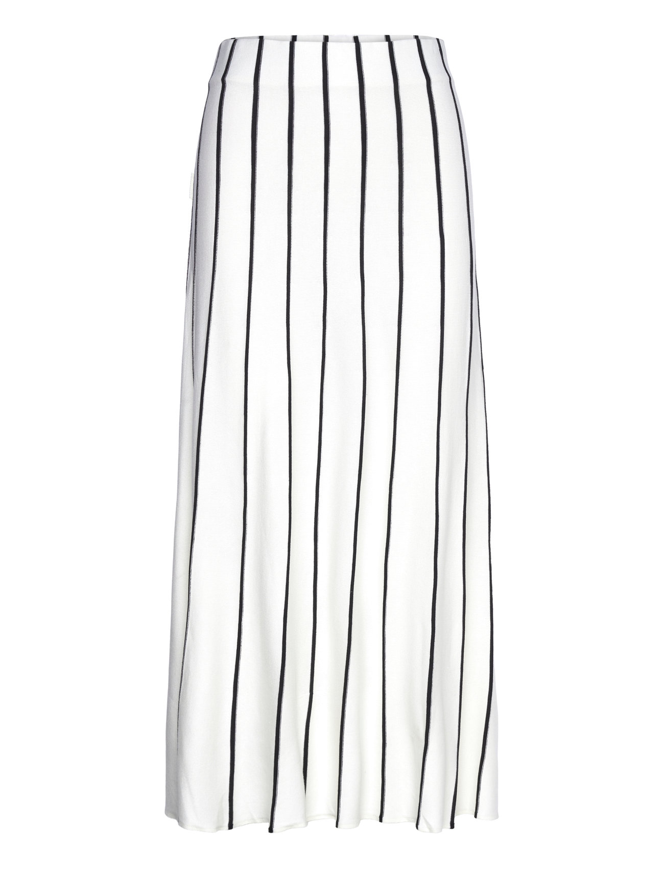 Striped Knitted Skirt Skirts Maxi Skirts White Mango