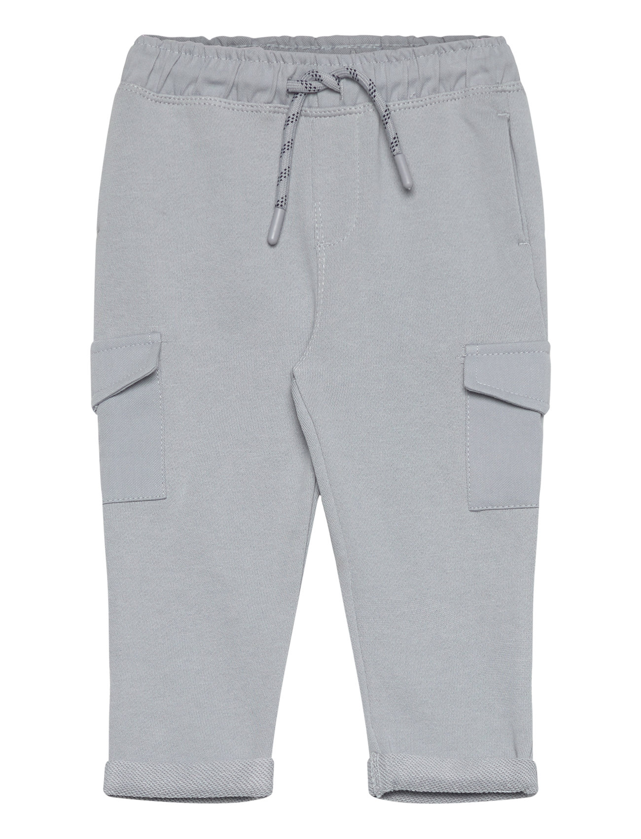 Cotton Jogger Cargo Trousers Bottoms Sweatpants Grey Mango