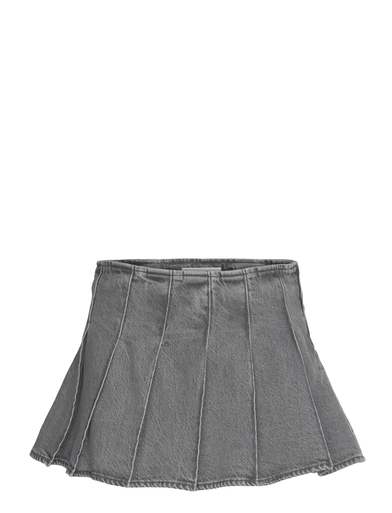 Mango Denim Mini-Skirt Grå