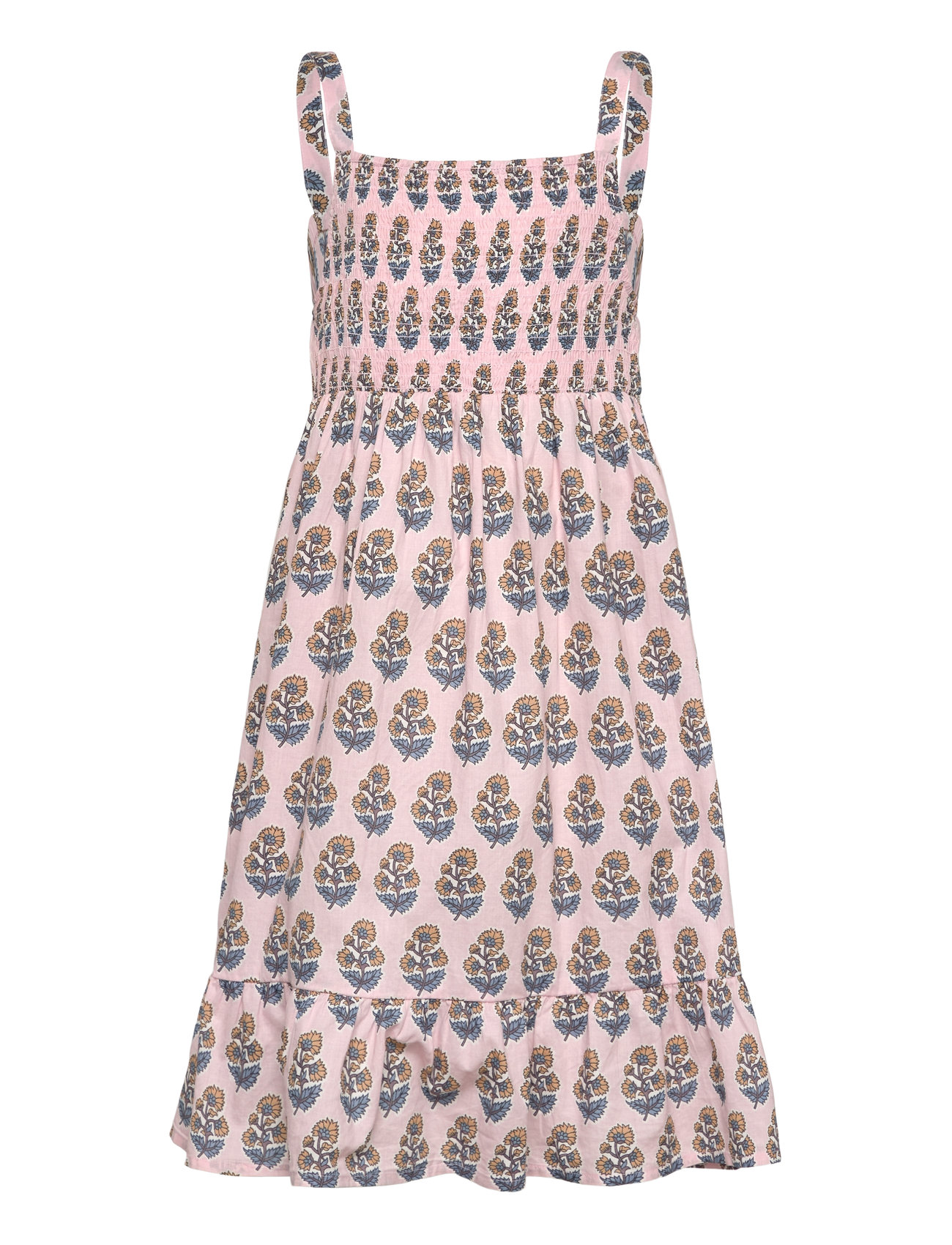 Mango Floral Print Cotton Nightdress, 116, Pink, Pyjamas > Natkjoler, Børn