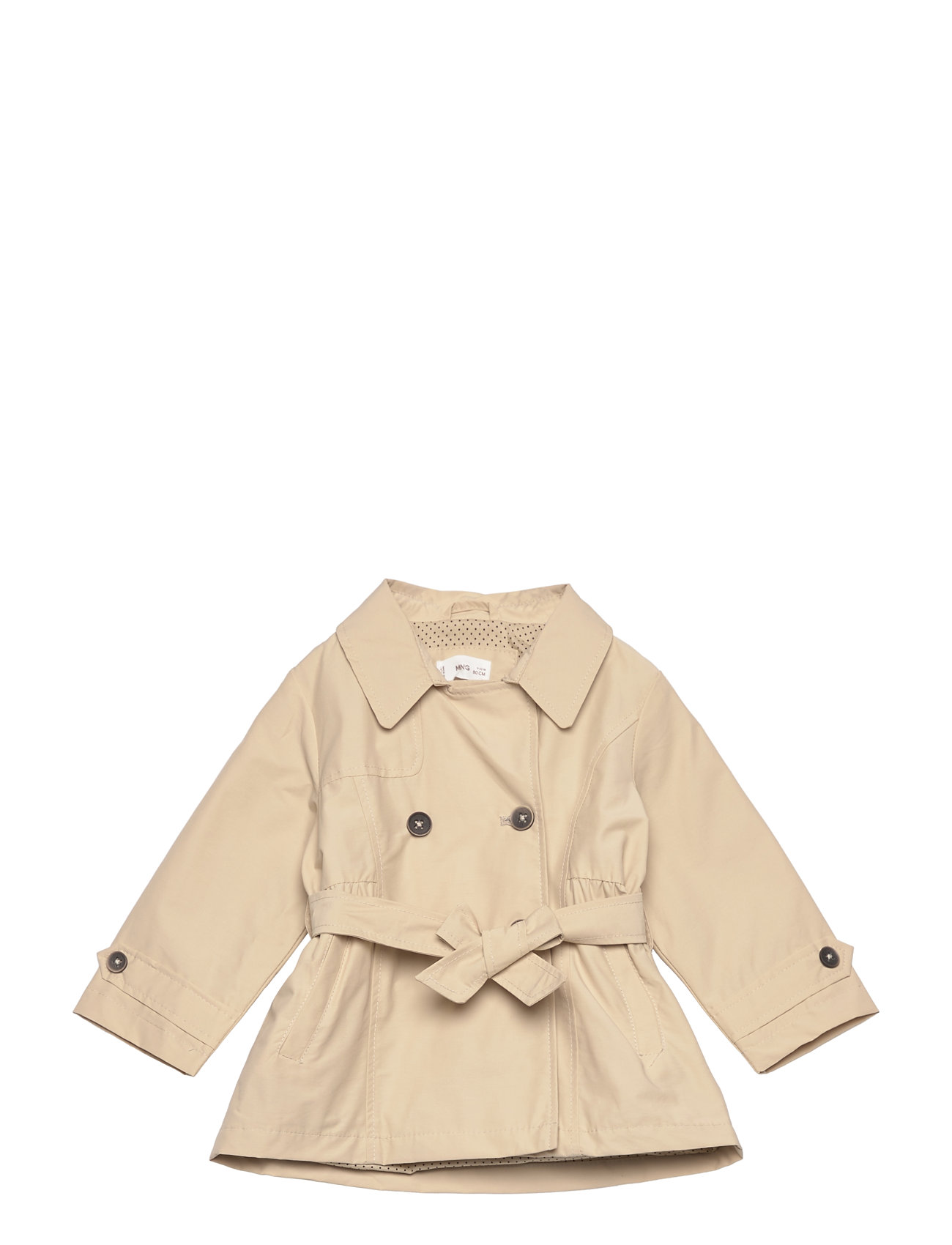 Mango Buttons Trench Waistcoat Beige