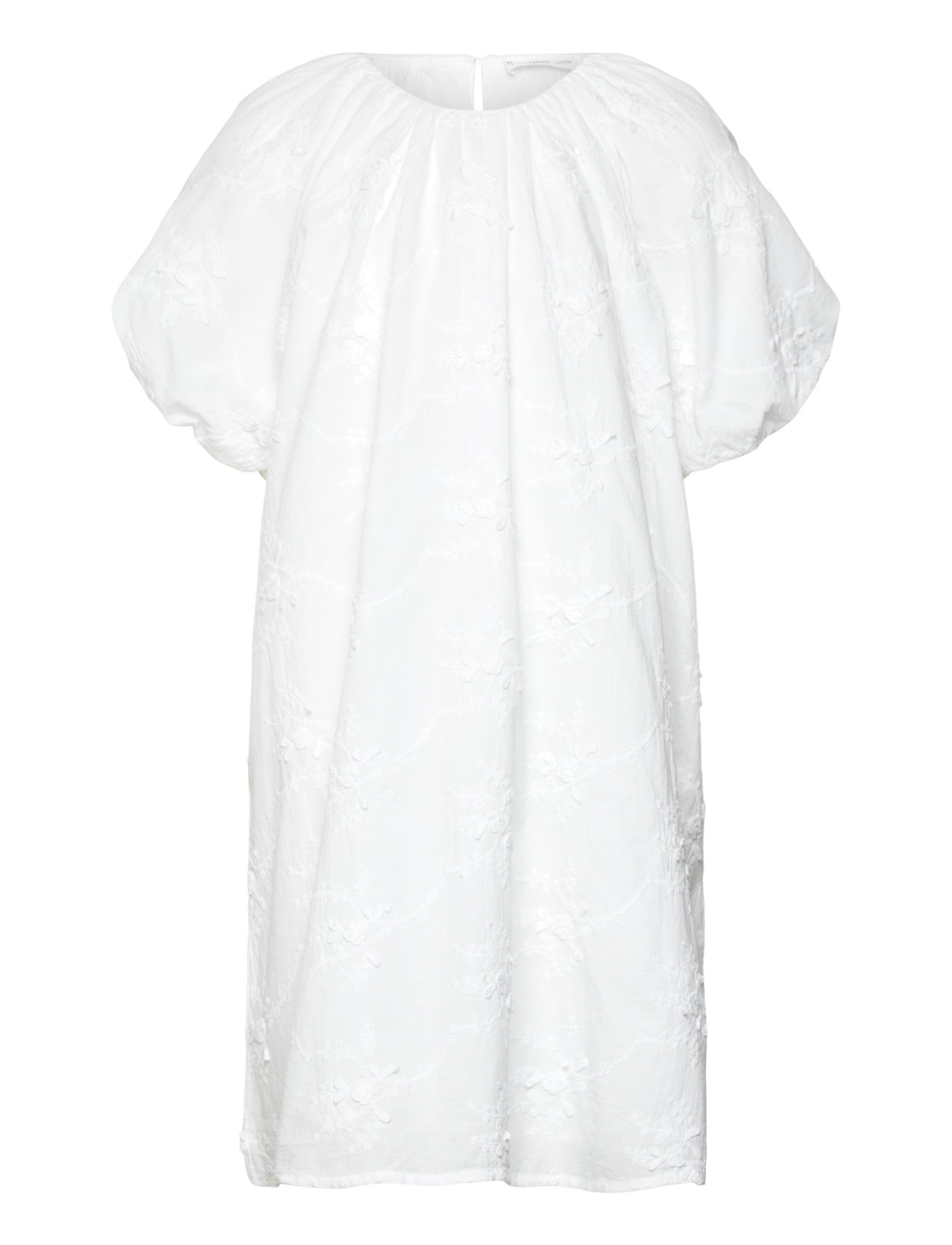 Mango Dress .-- Pompi, 134, White, Fritidskjoler > Kortærmede Fritidskjoler, Børn