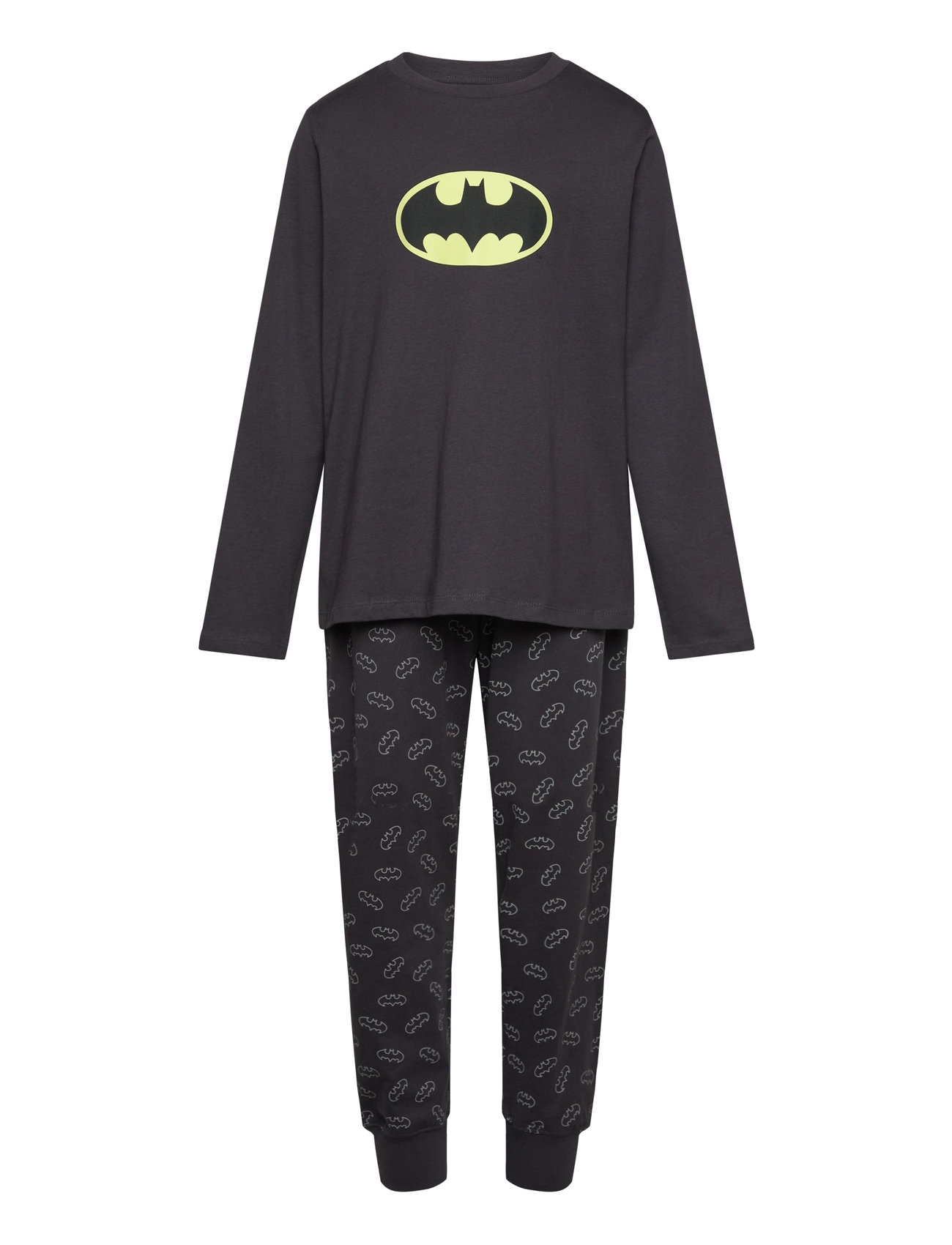 Mango Long Batman Pyjamas Svart