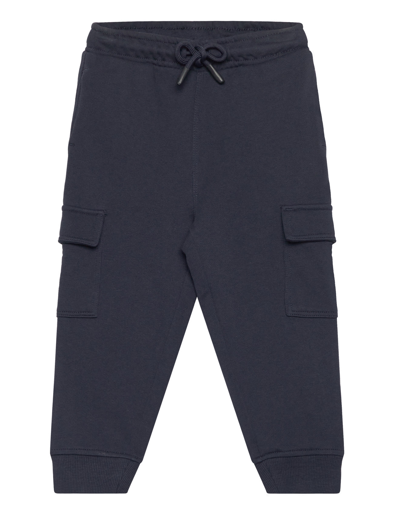 Mango Cargo Jogger Trousers Marinblå