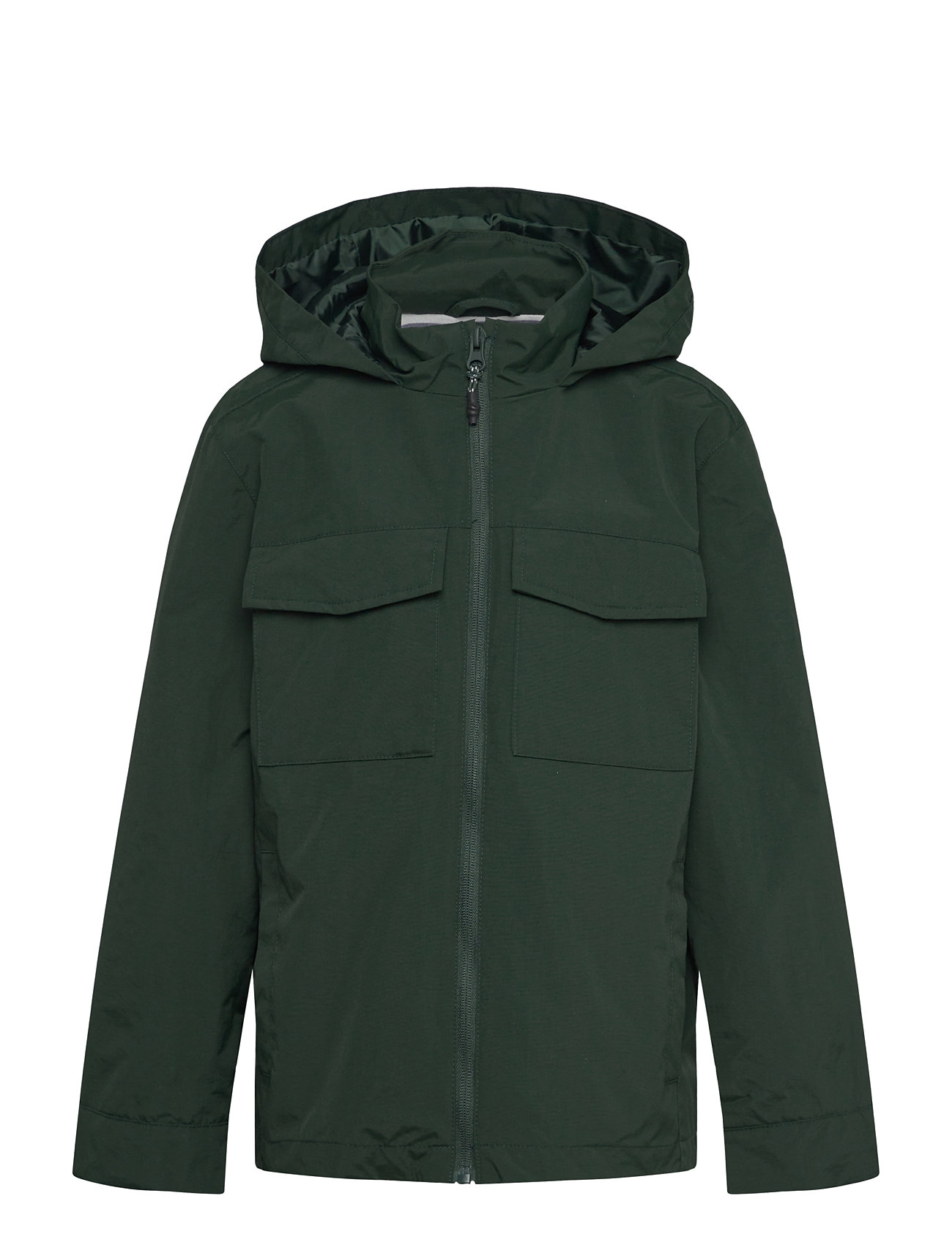 Mango Hooded Water-Repellent Parka Grön