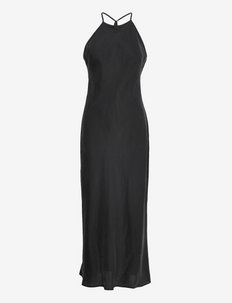 GRACE - slip dresses - black