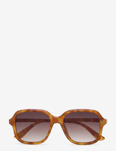 SOFI - firkantede solbriller - xocolate