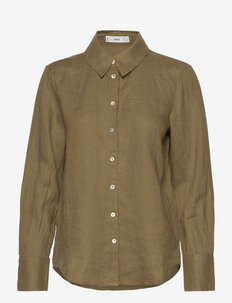 LINO - langermede skjorter - khaki