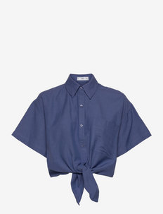 MOGAMBO-H - kortærmede skjorter - blue ink