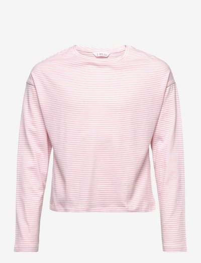 STRIPES - langærmede t-shirts - pink