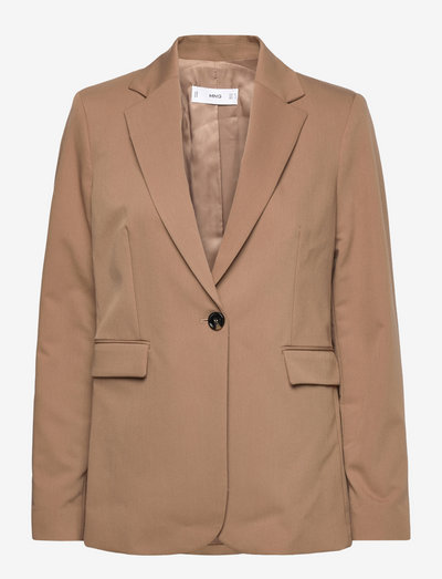 BOREAL - single breasted blazers - camel