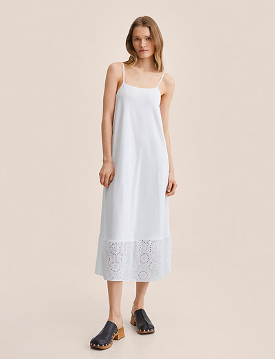 DINA - midi kjoler - white