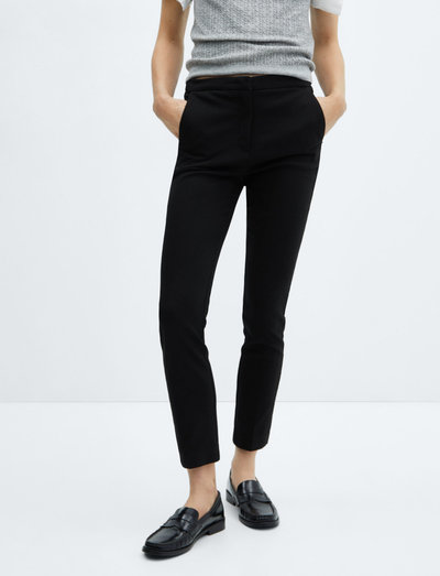 Mango Crop Skinny Trousers - Stuprörsbyxor - Boozt.com