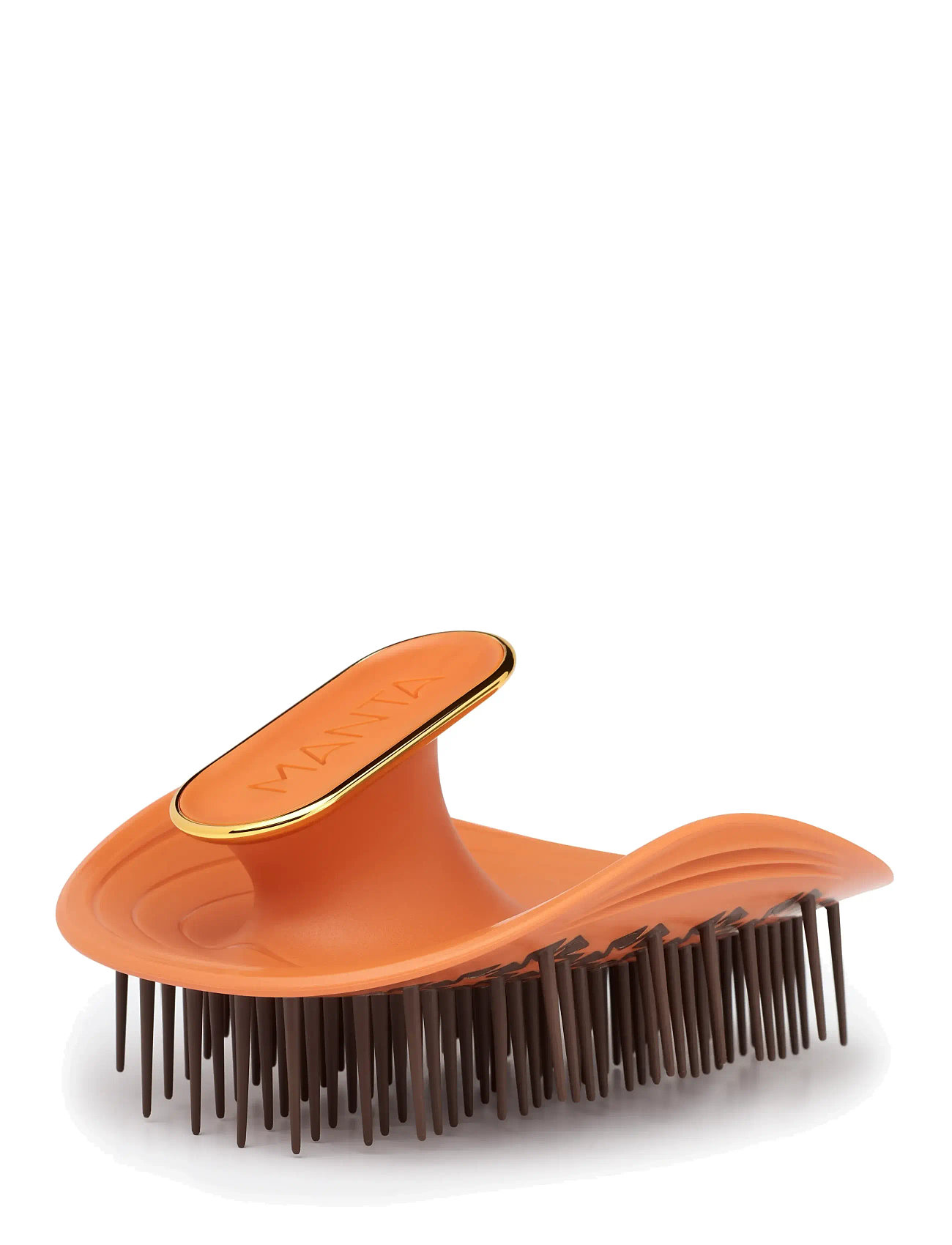 Manta Kinks, Coils & Curls Amber Orange, 1 PCS, Orange, Hårbørster Og Kamme > Detangling Brush, Dame