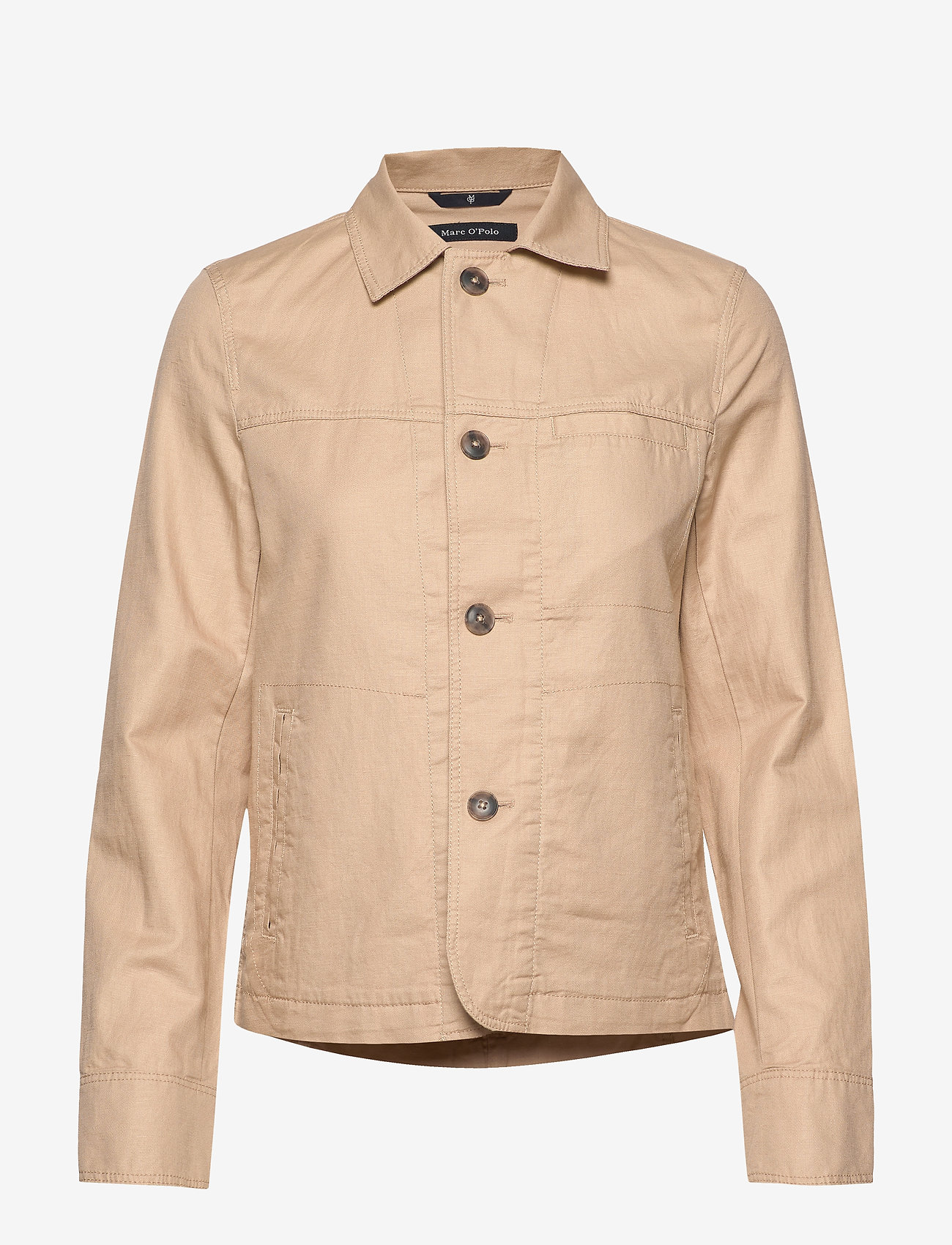 polo shirt and jacket