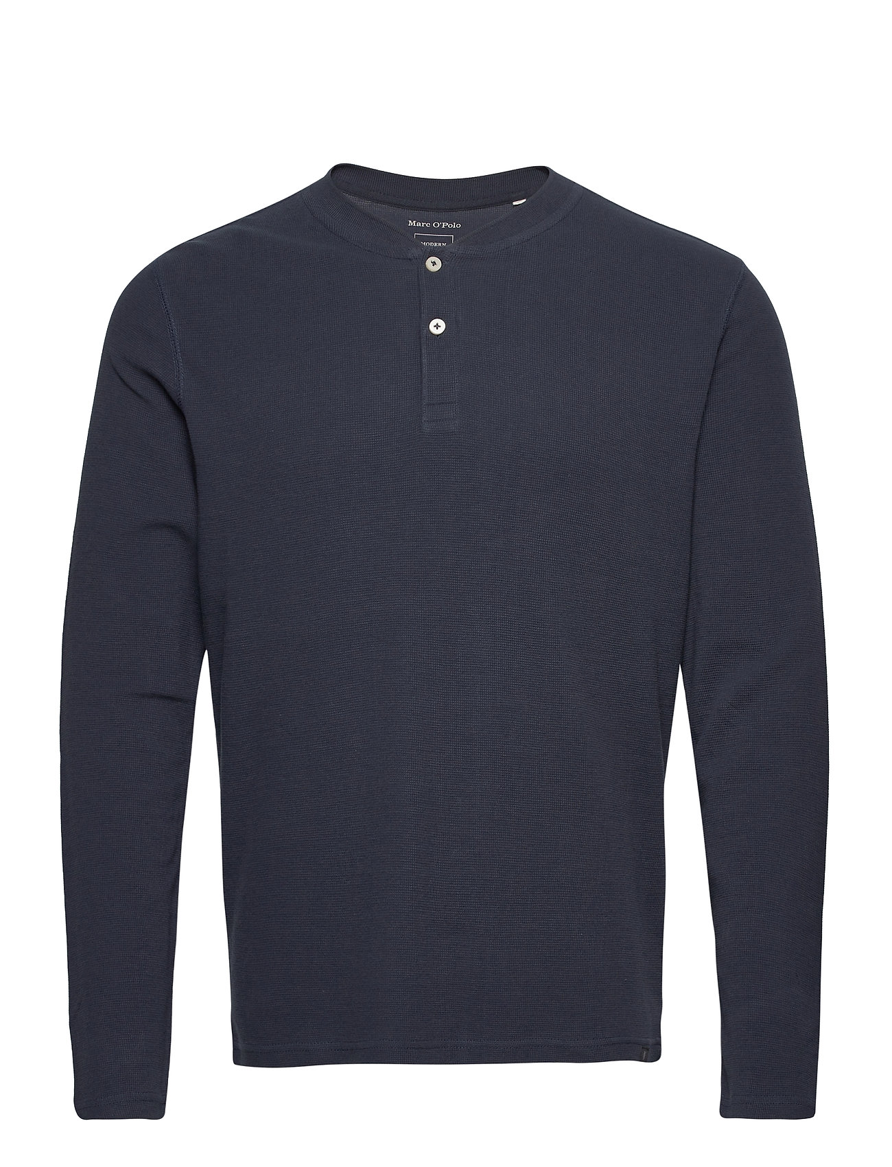 Marc langærmede t-shirts – T-Shirts Long Sleeve T-Langærmet Blå Marc O'Polo til herre i Sort - Pashion.dk
