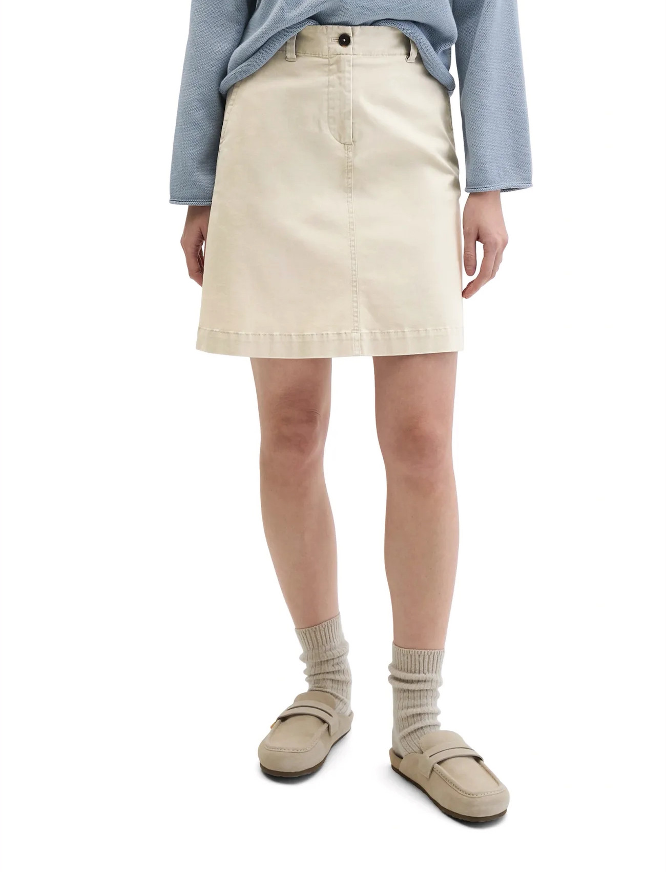 Marc O'Polo Woven Nederdele, 36, Cream, Nederdele > Korte Nederdele, Dame