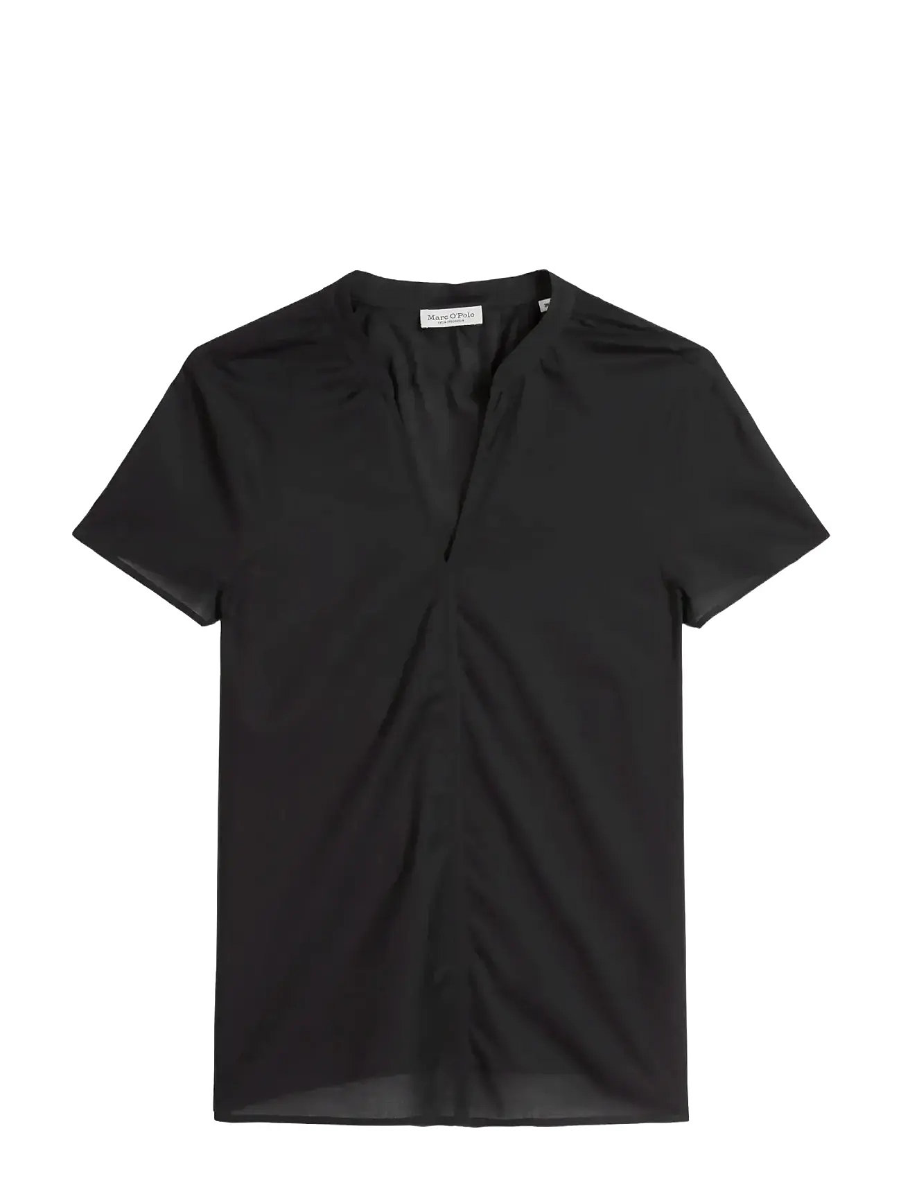 MARC O'POLO Hemden/Blusen Kurz Sleeve Schwarz - 38 - Damen