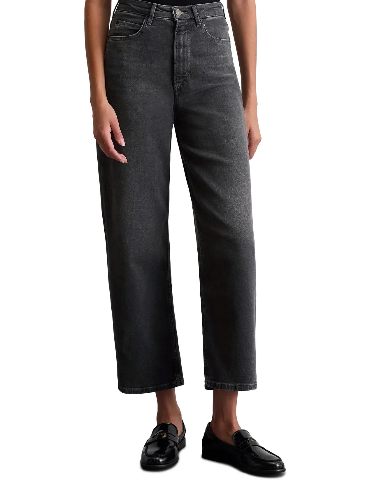 Marc O'Polo Denim Trousers, 26 x 32, Grey, Jeans > Vidde, Dame